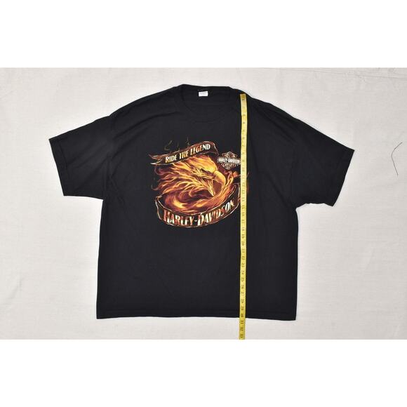 Vintage Harley-Davidson Phoenix Ride The Legend T-Shirt Men's Size 3XL Whiskey R - Picture 3 of 8